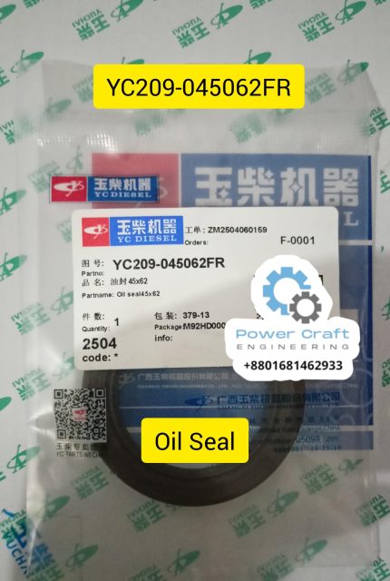YUCHAI Oil Seal; PN: YC209-045062FR
