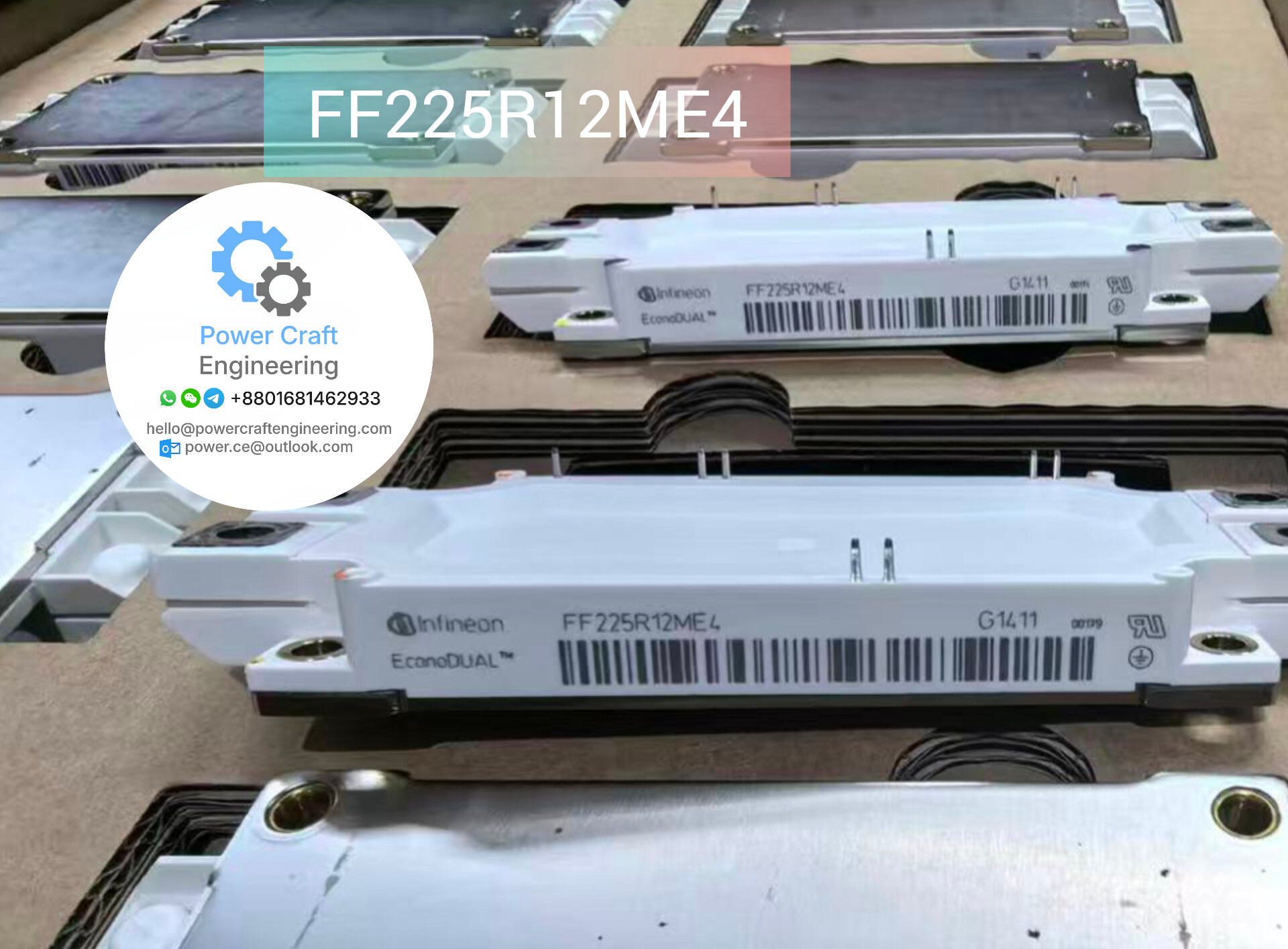 FF225R12ME4 IGBT Card
