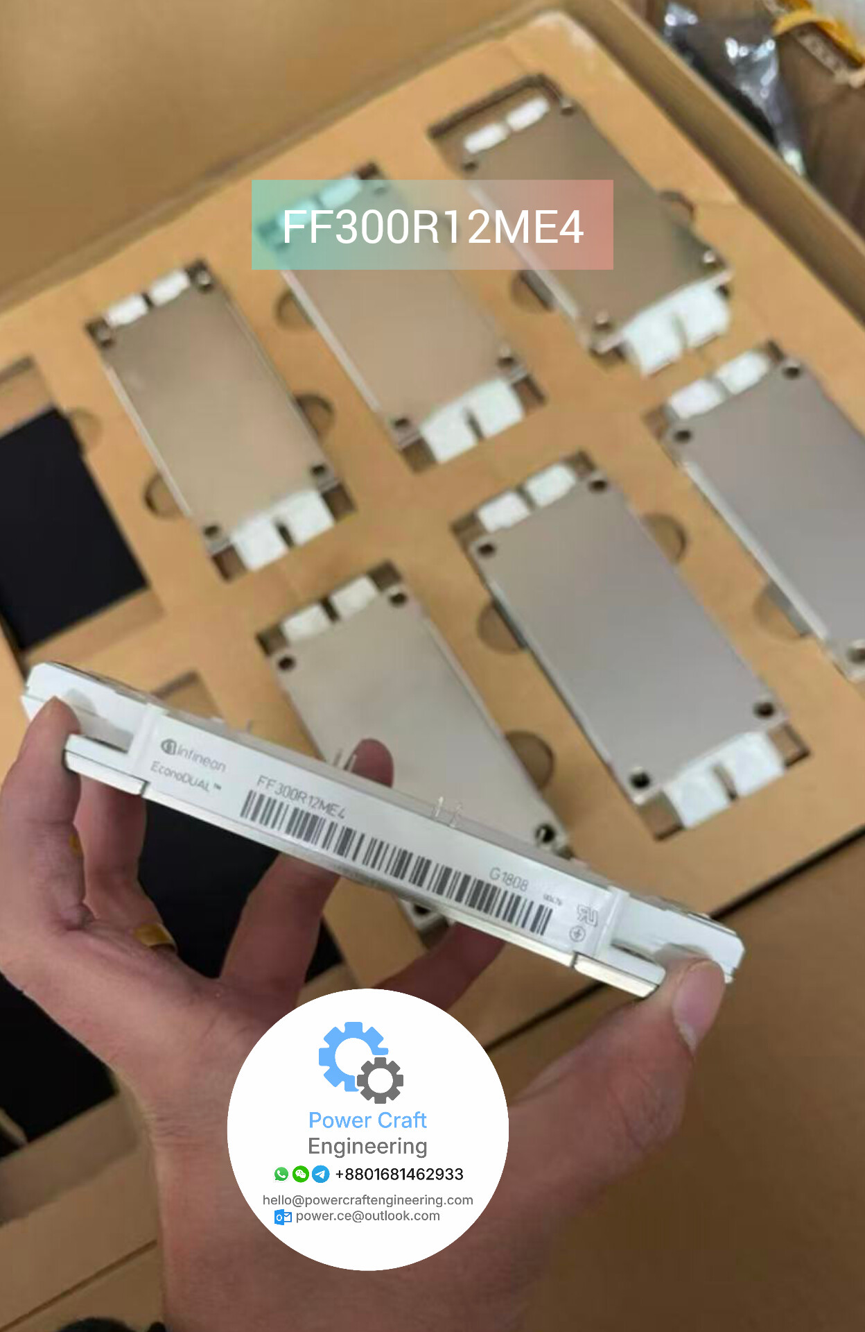 FF300R12ME4 IGBT Card